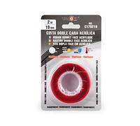 Target Darts Cinta doble cara transparente 2 m x 19 mm
