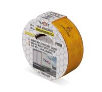 TARGET CRA2550H CINTA ADHESIVA SEÑALIZACION AUTOMOCION RETROREFLECTANTE AMARILLA 50MM X 25M Señala y protege tus espacios con esta cinta reflectante de alta visibilidad.