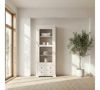 Tarifa vitrina de madera maciza de araucaria blanca
