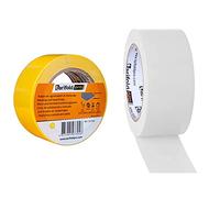 Tarifold 1 Cinta Adhesiva Suelo, Señalización, Seguridad, Color Amarillo-Rollo 50Mm X 33M, 50 Mm X 33 M+ 1 Cinta Para Suelo, Adhesiva Señalización, Seguridad
