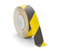 Tarifold Rollo Cinta de Seguridad Adhesiva Antideslizante Negro/Amarillo 50mm x 18,3m