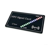 Tarjeta 13.56MHz de la prueba de la señal de NFC para la señal NFC de la | LED tricolor de 14 niveles, intensidad de señal en tiempo real, sin contacto para alimentación, no necesita batería