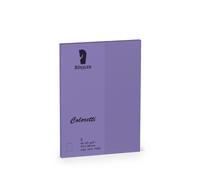 Tarjeta a6 doble coloretti 5 unidades lila