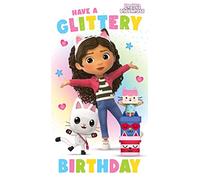 Tarjeta de cumpleaños de casa de muñecas de Gabby, para casa de muñecas