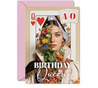 Tarjeta de cumpleaños número 40 de Milestone, coronando su 40 con estilo