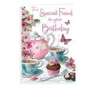 Tarjeta de cumpleaños para amigo - 9 x 6 pulgadas - Regal Publishing