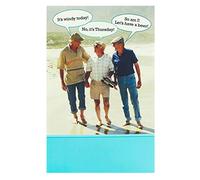 Tarjeta de felicitación de papel reciclado 440367-0-1 con texto en inglés "Funny Joke Getting Old"