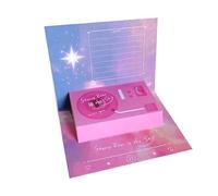 Tarjeta de felicitación emergente con grabadora de voz para cumpleaños y fiestas, grabadora de voz de pastel grabable hecha a mano