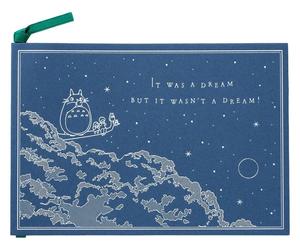 Tarjeta de felicitación my neighbor totoro cielo nocturno