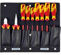 Tarjeta de herramientas Gedore con surtido de alicates/destornilladores VDE 1100 W-002 VDE
