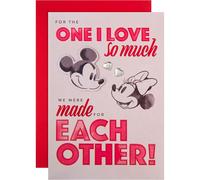 Tarjeta de San Valentín Mickey and minnie mouse -