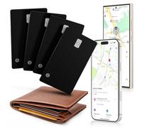 Tarjeta de seguimiento de cartera 2026, diseño de tarjeta bancaria, certificado por Apple Find My y Google's Find Hub, Airtag Android, localizador de artículos, rastreador de tamaño de tarjeta de
