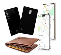 Tarjeta de seguimiento de cartera 2026, diseño de tarjeta bancaria, certificado por Apple Find My y Google's Find Hub, Airtag Android, localizador de artículos, rastreador de tamaño de tarjeta de