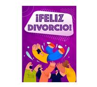 Tarjeta Feliz divorcio 15x23cm Raíz Tarjetas Inicio Tarjeta Divorcio Antracita