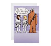 Tarjeta para cualquier ocasión de The Hallmark Studio - Divertido diseño de Star Wars