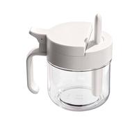 Tarro de almacenamiento de condimentos de cocina | Tarro hermético a prueba de fugas | Contenedor de condimentos con tapa y cuchara | Adecuado para cocinar en la cocina, almacenar sal, azúcar