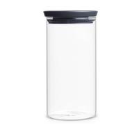 Tarro de cocina, 1,1 l, con tapa gris, vidrio, Brabantia