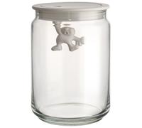 Tarro de cocina GIANNI, 900 ml, tapa blanca, vidrio, Alessi