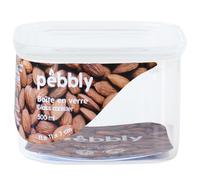 Tarro de cocina PKV-043 500 ml, vidrio, Pebbly