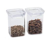 Tarro de cocina PKV-074 240 ml, set de 2 uds., vidrio, Pebbly