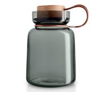 Tarro de cocina SILHOUETTE, 1 l, vidrio ahumado, Eva Solo