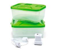 Tarro de cocina VACUPACK XA258010, juego de 2 piezas, de vacío, Tefal