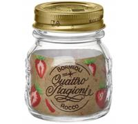 Tarro de conservas con tapa decorativa, pequeño, 0,15 l