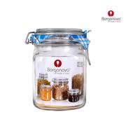 Tarro de Cristal Hermético 1L - Conservación Segura y Diseño Elegante