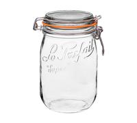 Tarro de cristal hermético redondo 1000ml (8,5cm Ø) 1 unidad Le Parfait