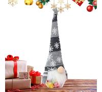 Tarro Dulces Navidad Recipientes Decorativos Lindos de Snacks Galletas | Gnomos Navideños Bolas de Muñecos Snacks Galletas Chocolate y Té para Mesa Familia Niños