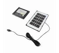 TARSHYRY Reflector Solar para Exteriores con Función Remota y Temporizador, Luz de Seguridad Impermeable Superbrillante de 30W 100LED para Patio de Jardín