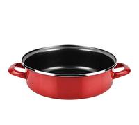TARTERA Fagor OPTIMAX. TARTERA antiadherente doble capa, acero esmaltado 1,5mm de espesor, compatible con toda tipo cocina, inducción, cerquillo acero inoxidable. Apta lavavajillas (TARTERA, 24_cm)