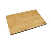 Tasty Tabla de Cortar de Bambú Robusto - Para Picar y Cocinar Alimentos, Embutidos, Aperitivos, Sándwich y Pan - 35,5 x 25 x 1,2 cm