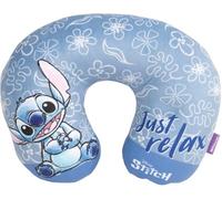 Cojín para el Cuello de Viaje Cervical de Tela con gráficos de Stitch, niños a Partir de 12 Meses, Medidas 32 x 26 x 9 cm