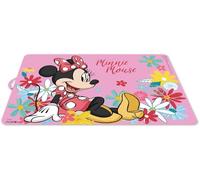 Tataway Mantel Individual de plástico de Color Mickey Mouse de Minnie Mouse de Disney para niñas