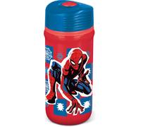 Tataway MARVEL Spiderman Botella roja y azul de plástico para niños 390 ml