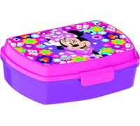 Tataway Sandwichera Funny Minnie Bold Florals: práctica, compacta y decorada con un estilo floral único, perfecta para llevar aperitivos y aperitivos siempre contigo con alegría