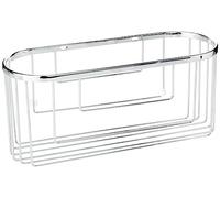 Tatay 6608500 Estante de Ducha Ovalado Krom, 100% Inoxidable, de Latón Brass, Diseño Funcional, 5 Años de Garantía. Incluye Kit Quick & Fix. Medidas 30x11x13 cm