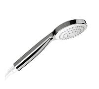 Tatay Alcachofa Ducha Marina, 10 cm de Diámetro, de ABS, 1 posición, Sistema de Ahorro de Agua -50%, Sistema Antical y Fácil Limpieza, Cromado (3310209)