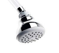 Tatay Alcachofa Piña Ducha Vanity, 8,5 cm de Diámetro, de ABS, 1 posición, Sistema de Ahorro de Agua y Antical, Fácil Limpieza, Cromado