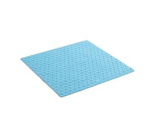 TATAY Alfombra de Ducha Diamond Tacto Agradable y Durabilidad Superior | Alfombra Ducha | Medidas 54x54 cm | Base Antideslizante | Material TPE SBS | Con Mayor Sujeción, Azul