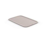 Tatay Tapa Cestas Almacenaje Plastico Baobab | Compatibilidad con Cajas Organizadoras 5L | Diseño Estable, Apilado Seguro | Plástico Reciclado Libre BPA | 18,7x27,8x0,7 cm, Taupe