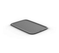 Tatay Tapa Cestas Almacenaje Plastico Baobab | Compatibilidad con Cajas Organizadoras 5L | Diseño Estable, Apilado Seguro | Plástico Reciclado Libre BPA | 18,7x27,8x0,7 cm, Gris