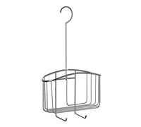 Tatay Colgador de ducha Cesta para colgar 100% inoxidable, montaje sin taladro, 22,5x8,5x40 cm - Metal