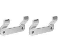 Tatay Colgador Baño Flat Instalación en Pared Colgador de Pared de Aluminio (Paquete de 2)
