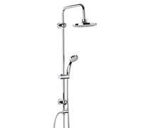 TATAY Columna de Ducha Paris Acero Inoxidable 110 cm 1 Acabado Cromado