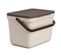 TATAY Cubo orgánico Smart 6L – Sin soporte, 100% reciclado – Ecohome Beige
