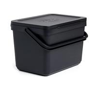 Tatay Cubo orgánico Smart 6L – Cocina, sin soporte, 100% reciclado – Negro