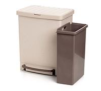Tatay Cubo de Reciclaje 25L con 25 L Plástico 100% Reciclado Libre de BPA