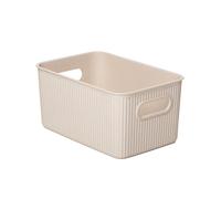 TATAY EcoHome - Cesta de Ordenación Rectangular Tamaño M de 5L Baobab. Beige